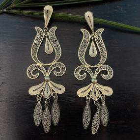 Aretes Tulipán